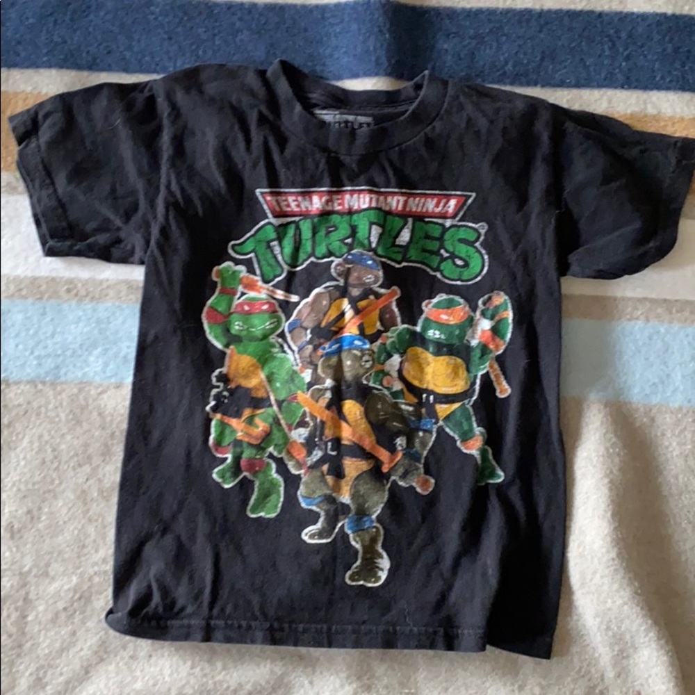 Vintage toddler teenage mutant ninja shirt xs
